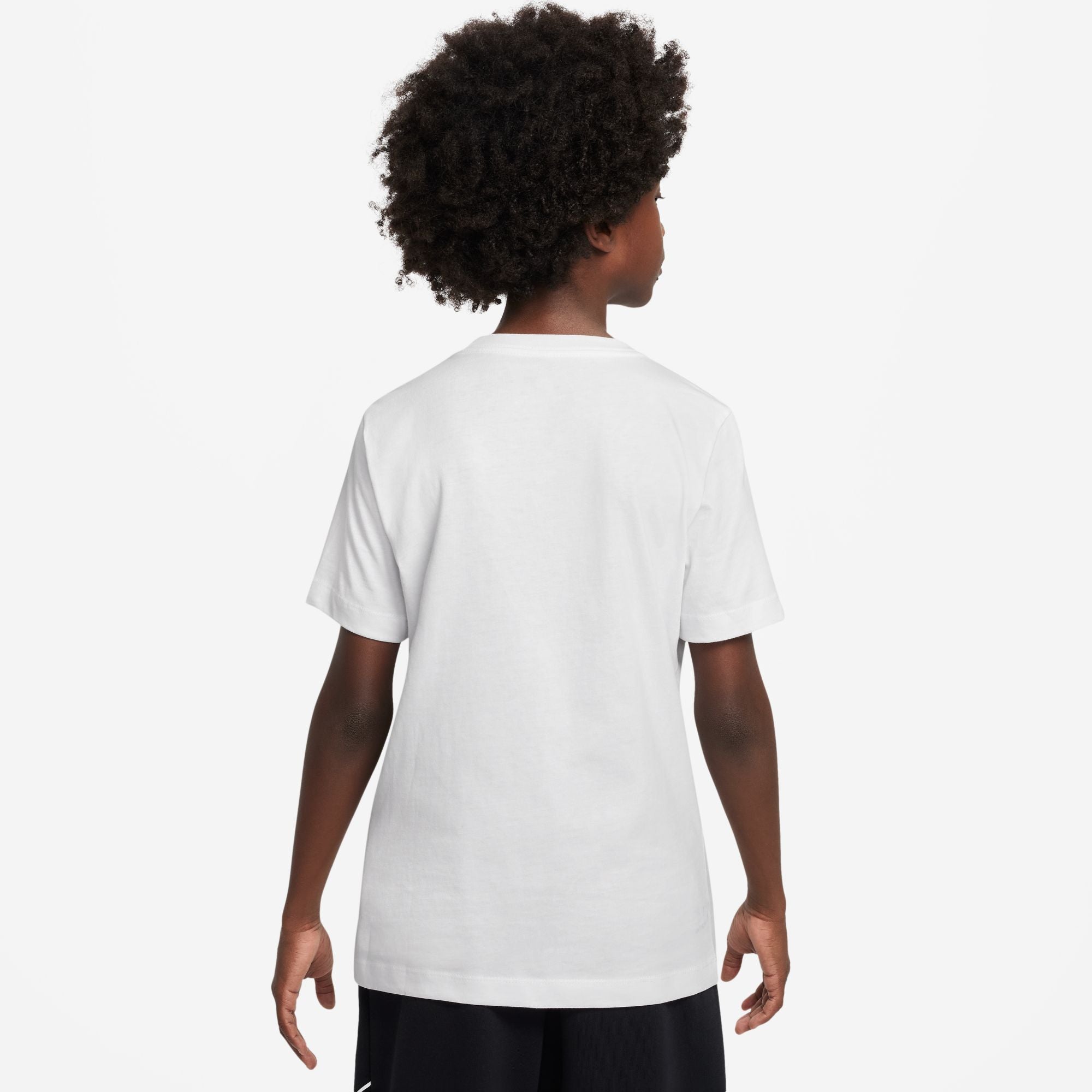 NIKE K NSW TEE EMB FUTURA LBR FZ5177-100 T-SHIRT SHORT SLEEVE (YB)