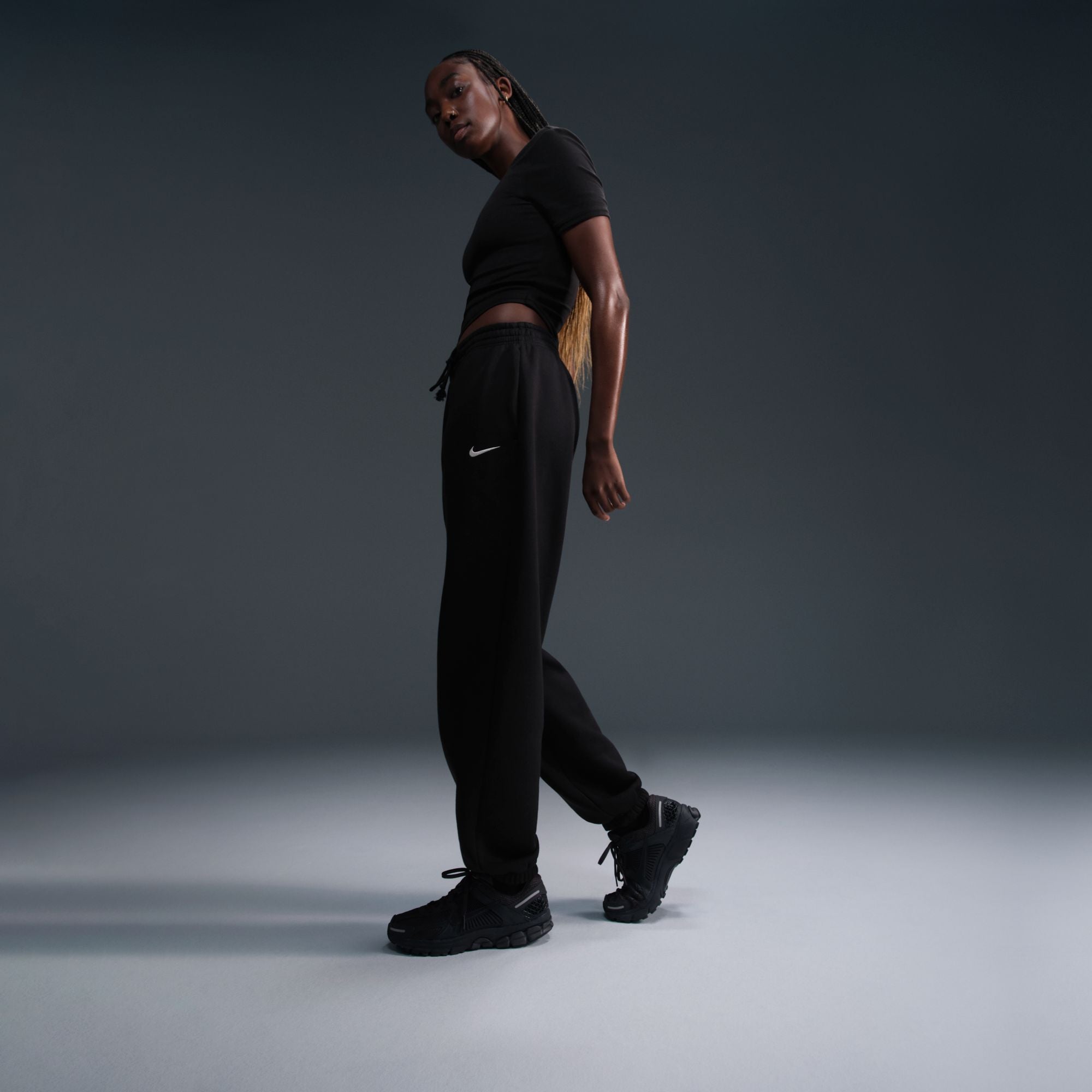 NIKE W NSW PHNX FLC HR OS PANT 2 FZ5996-010 PANT (W)