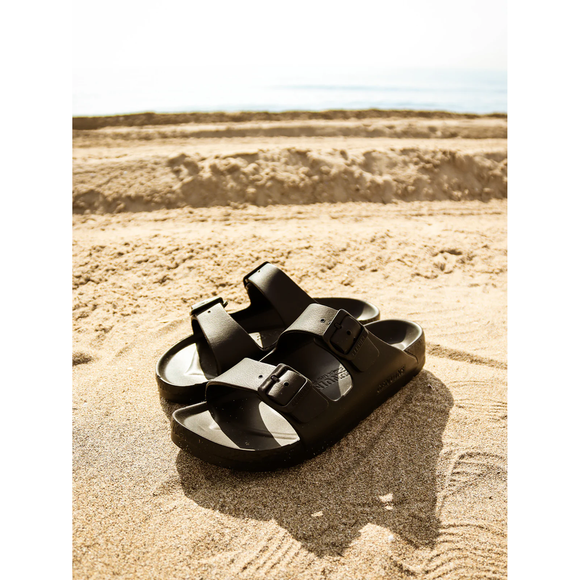 GENUINS MALLORCA G106710-BLK SANDAL (M)