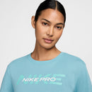 NIKE AS W NK PRO SS CRP TEE FA24 HF0764-464 TOP SHORT SLEEVE TRAINING (W)-2