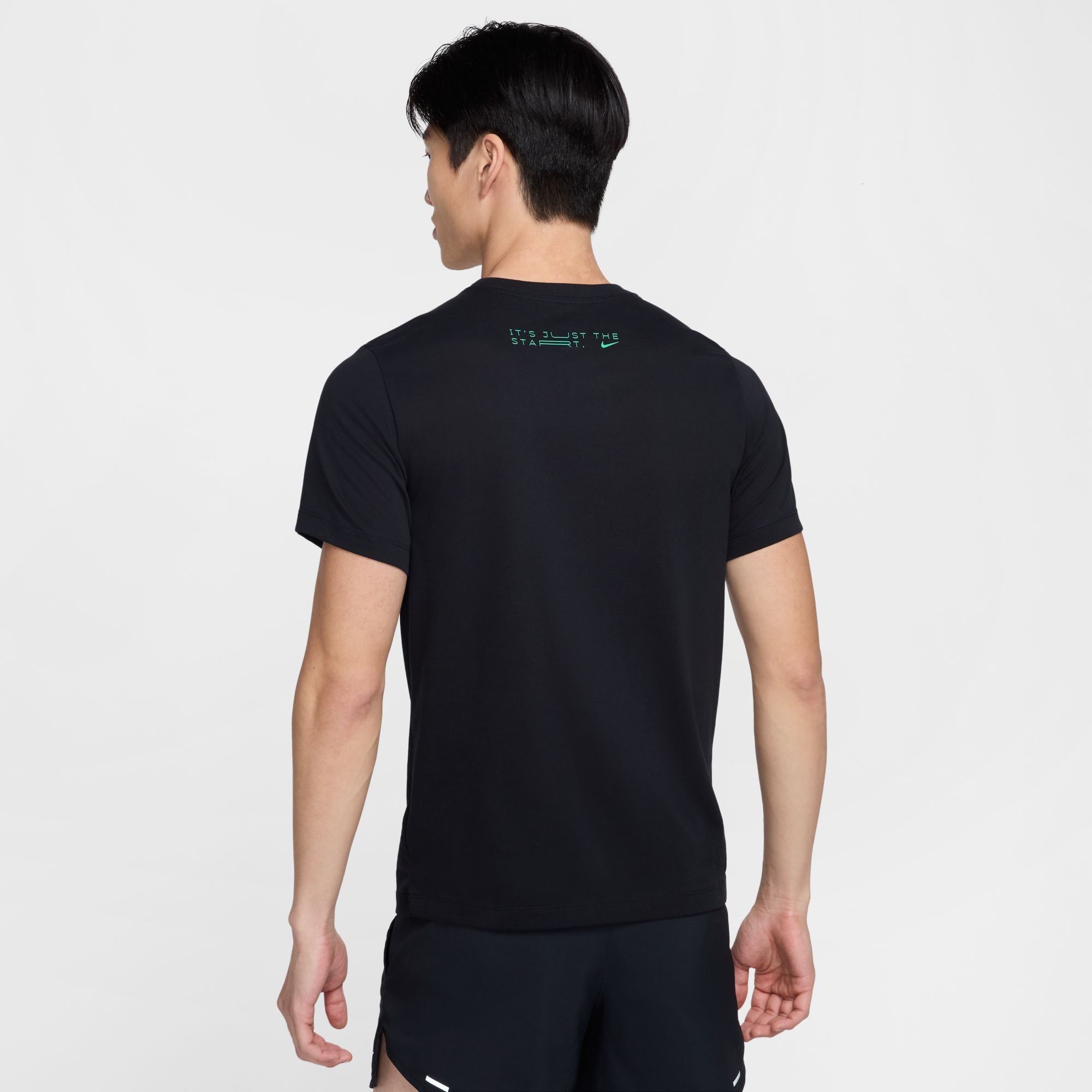 NIKE AS M DF TEE KIPCHOGE HF6160-010 T-SHIRT SHORT SLEEVE RUNNING (M)