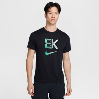 NIKE AS M DF TEE KIPCHOGE HF6160-010 T-SHIRT SHORT SLEEVE RUNNING (M)