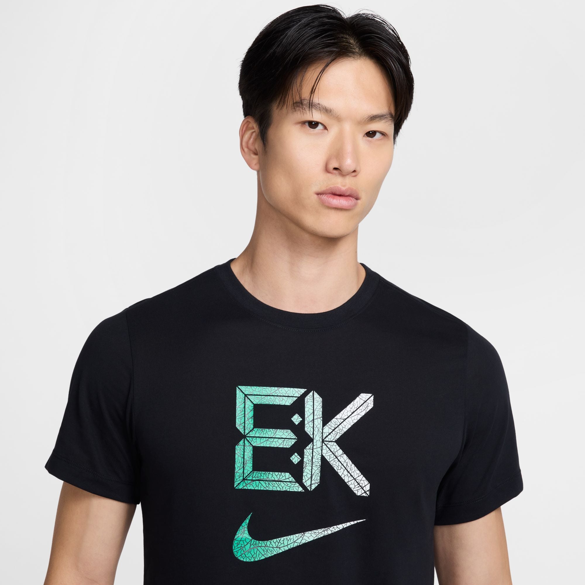 NIKE AS M DF TEE KIPCHOGE HF6160-010 T-SHIRT SHORT SLEEVE RUNNING (M)