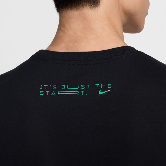 NIKE AS M DF TEE KIPCHOGE HF6160-010 T-SHIRT SHORT SLEEVE RUNNING (M)