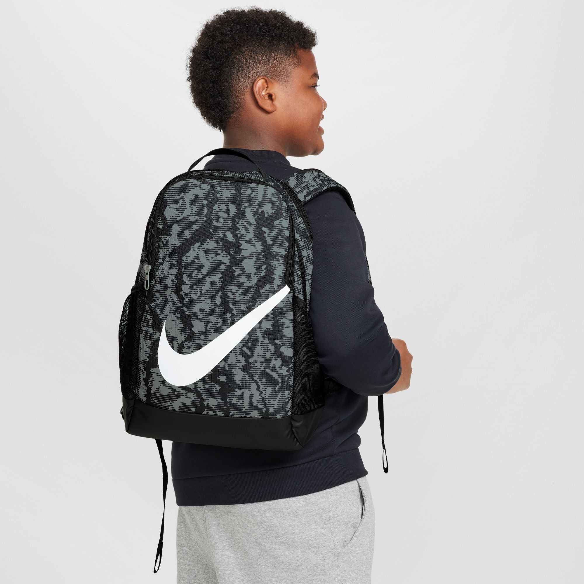 NIKE Y BRSLA BKPK - CAT AOP FA24 HF6651-010 BACKPACK (YB)