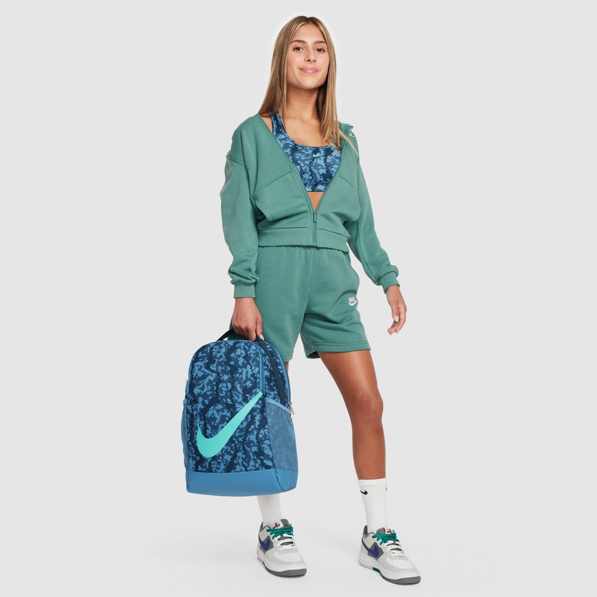 NIKE Y BRSLA BKPK - CAT AOP FA24 HF6651-478 BACKPACK (YB)