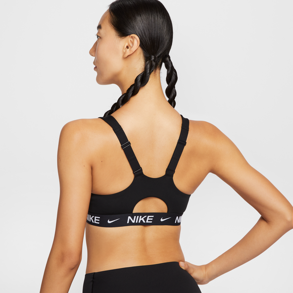NIKE AS W NK INDY HS ZIP BRA HQ2752-010 SPORTS BRA (W)