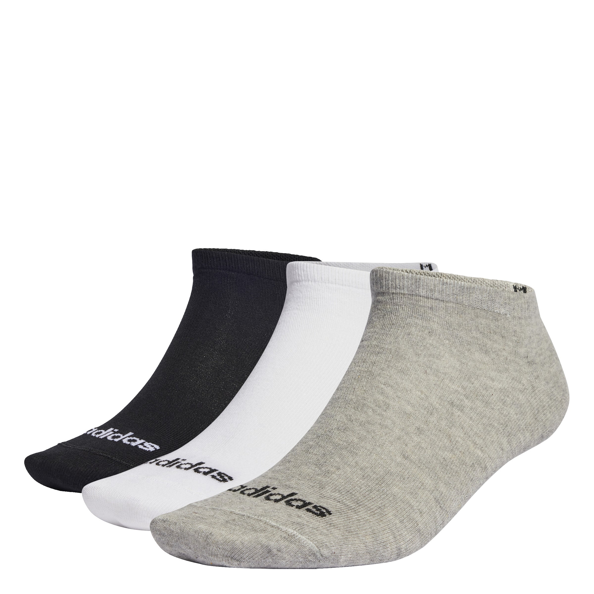 ADIDAS T LIN LOW 3P IC1300 SOCKS ANKLE CASUAL (U)