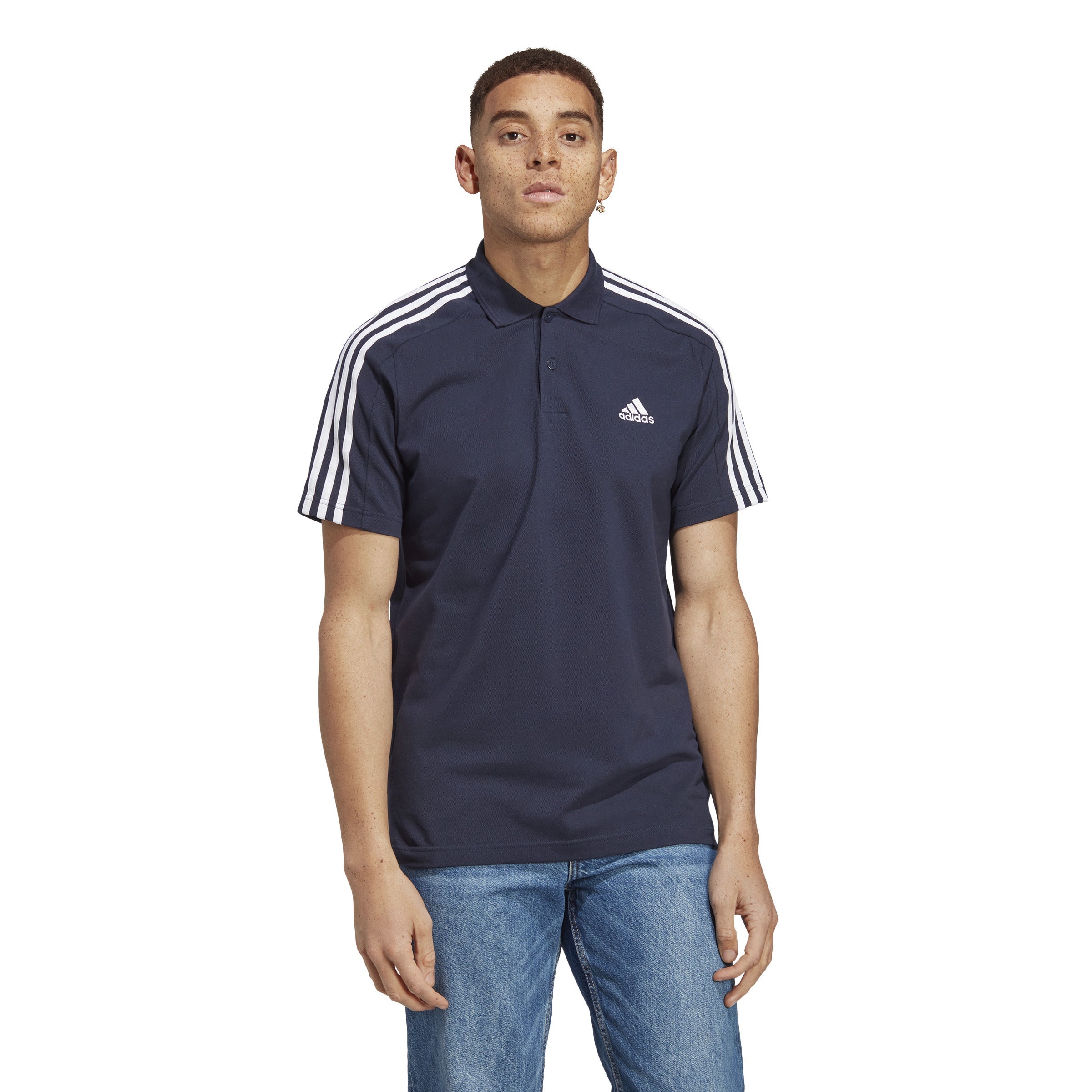 ADIDAS M 3S PQ PS IC9311 POLO T-SHIRT (M)