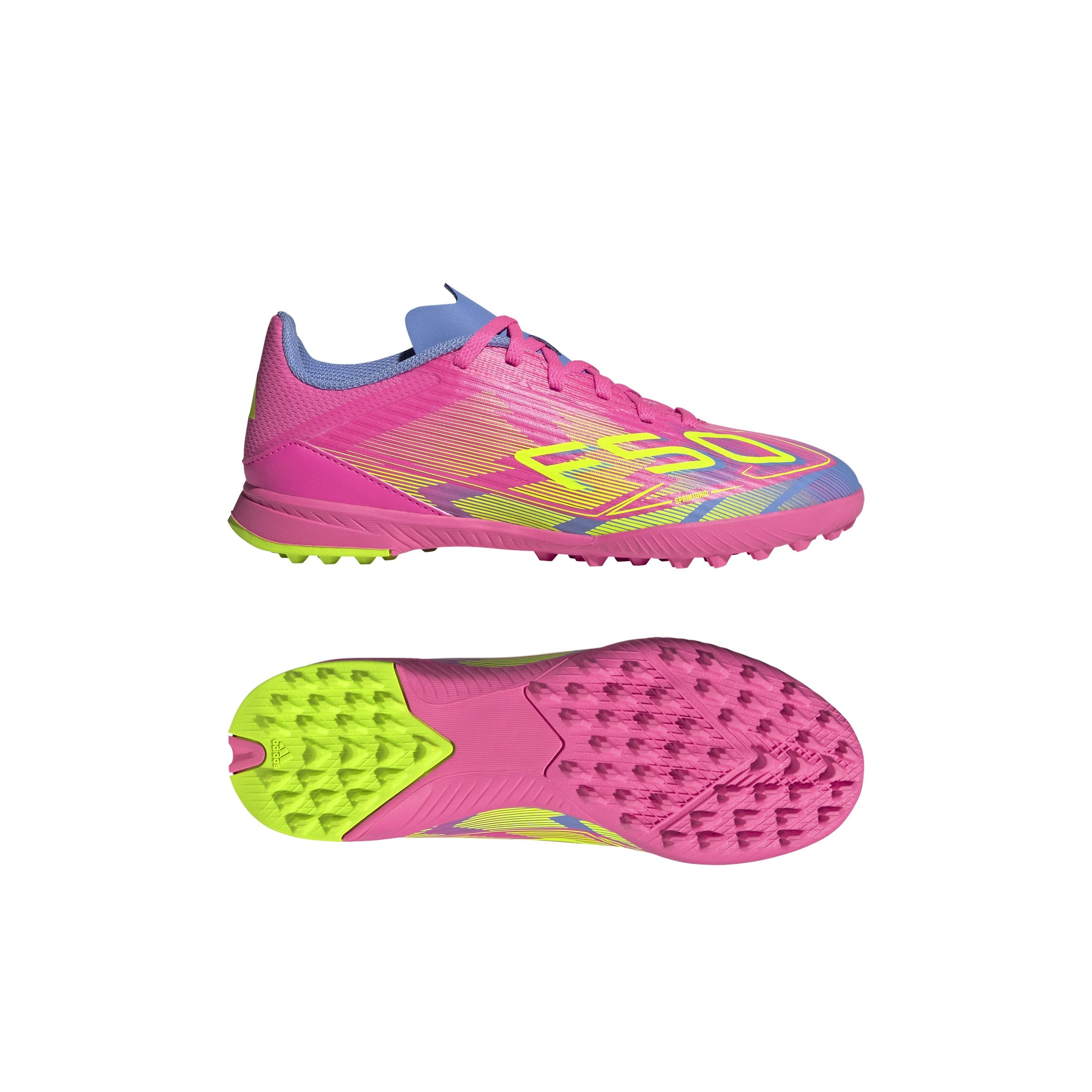 ADIDAS F50 LEAGUE TF J IE3755 TURF SHOES FOOTBALL (YB)