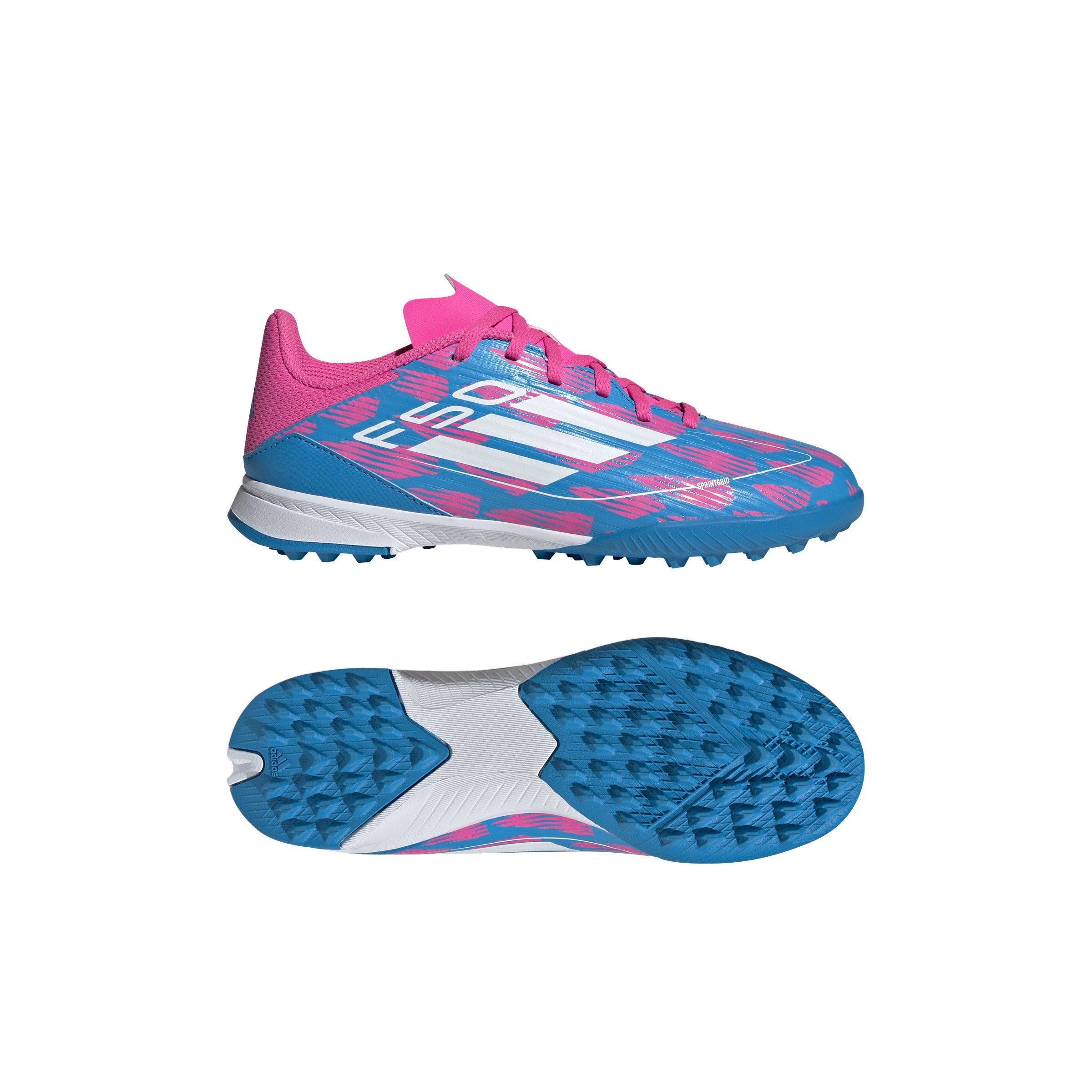 ADIDAS F50 LEAGUE TF J IF1374 TURF SHOES FOOTBALL (YB)