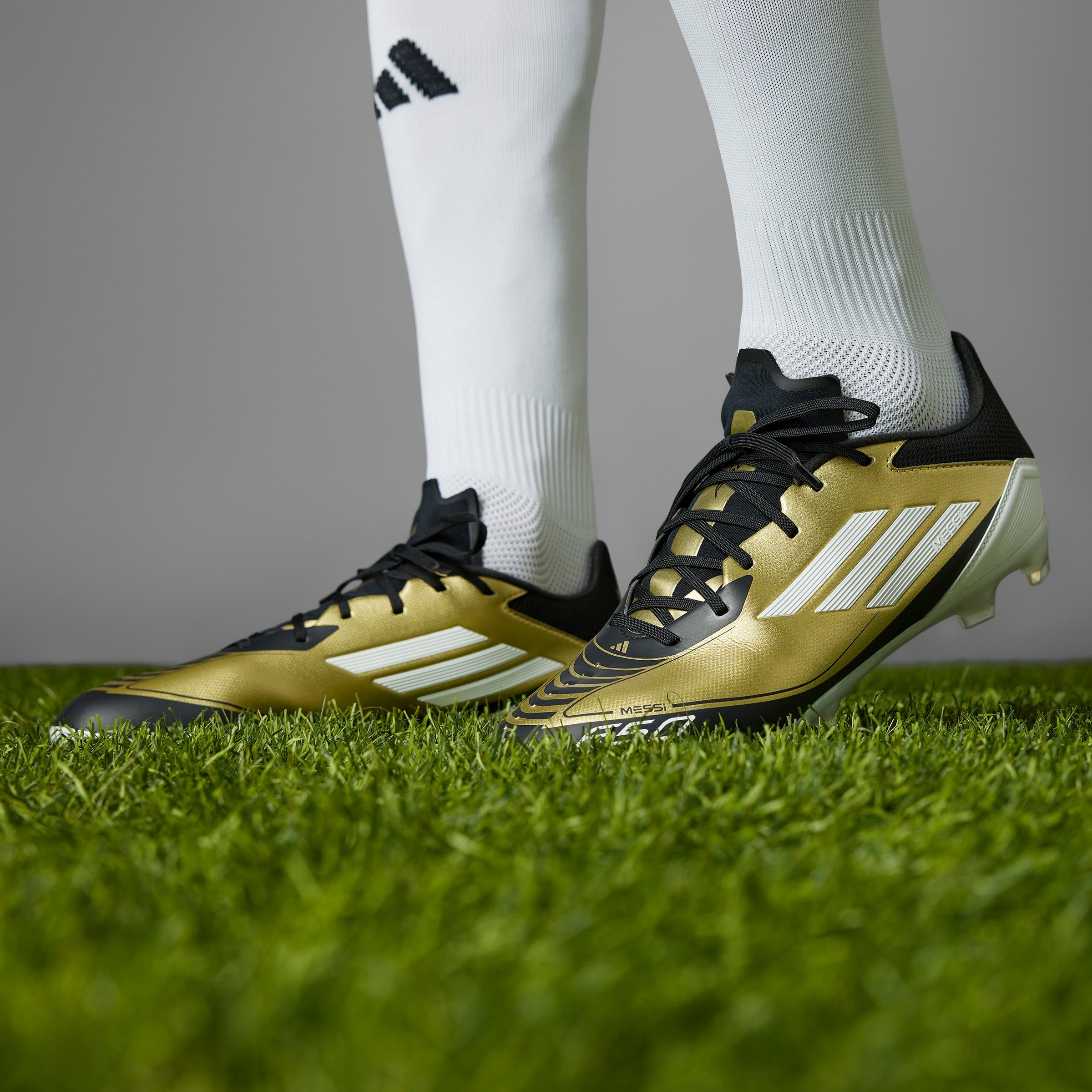 ADIDAS F50 LEAGUE FG/MG MESSI IG9274 FIRM GROUND SHOES FOOTBALL(M)