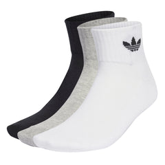 ADIDAS MID ANKLE SCK IJ5612 SOCKS CREW CASUAL (U)
