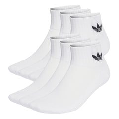 ADIDAS MID ANKLE SCK 6 IJ5627 SOCKS ANKLE CASUAL (U)