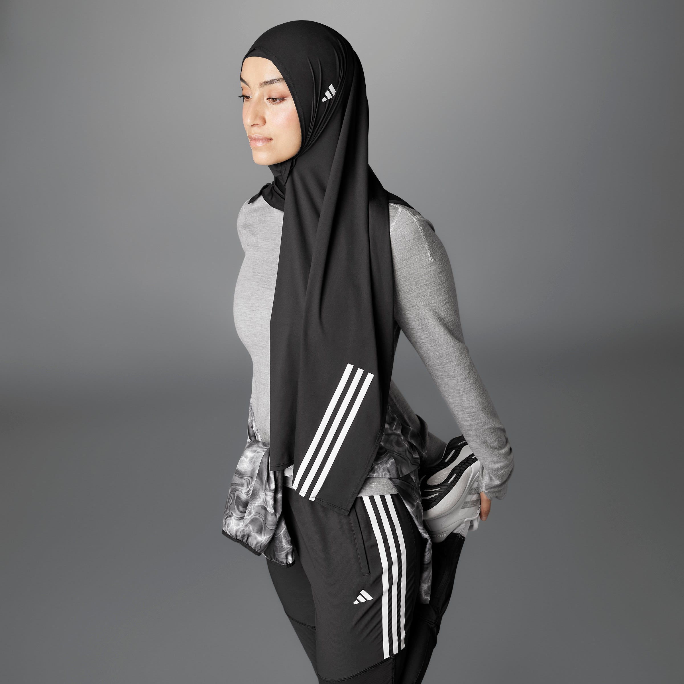 ADIDAS OTR E 3S HIJAB IK5001 HEAD SCARF RUNNING (W)