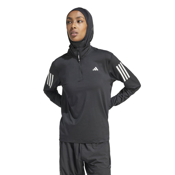ADIDAS OTR B HZIP IK7440 TOP LONG SLEEVE RUNNING (W)