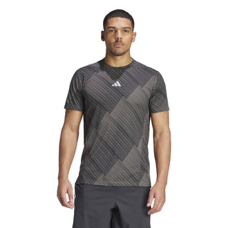 ADIDAS D4T HR AOP TEE IL7136 T-SHIRT SHORT SLEEVE TRAINING (M)