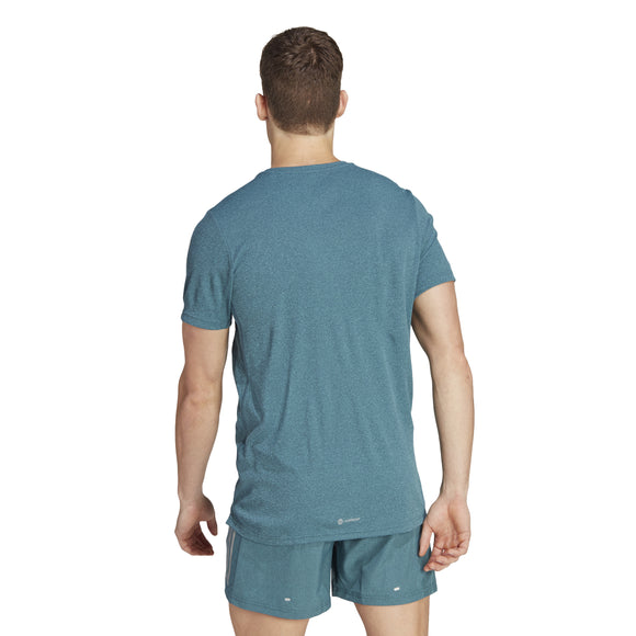 ADIDAS OTR HEATHER IM2478 T-SHIRT SHORT SLEEVE RUNNING (M)