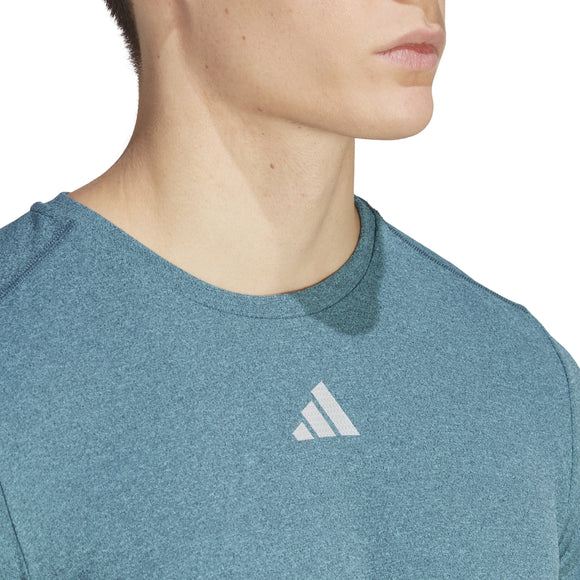 ADIDAS OTR HEATHER IM2478 T-SHIRT SHORT SLEEVE RUNNING (M)