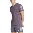ADIDAS OTR HEATHER IM2480 T-SHIRT SHORT SLEEVE RUNNING (M)-2