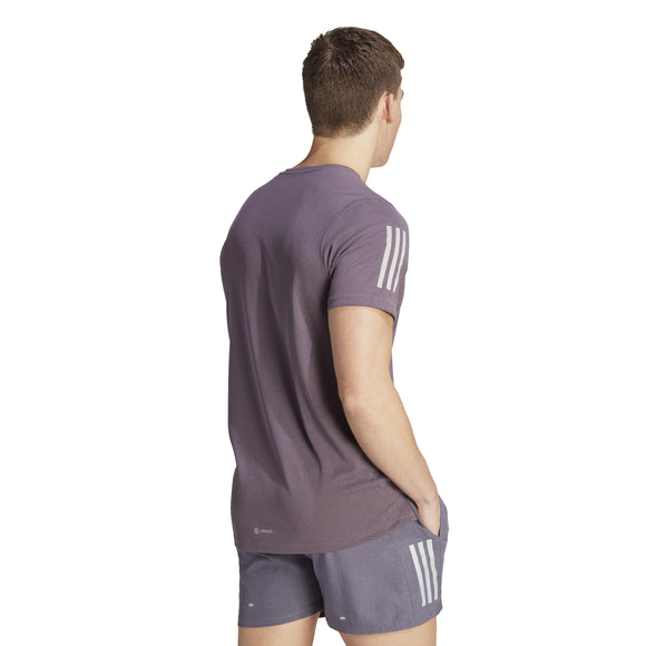ADIDAS OTR HEATHER IM2480 T-SHIRT SHORT SLEEVE RUNNING (M)