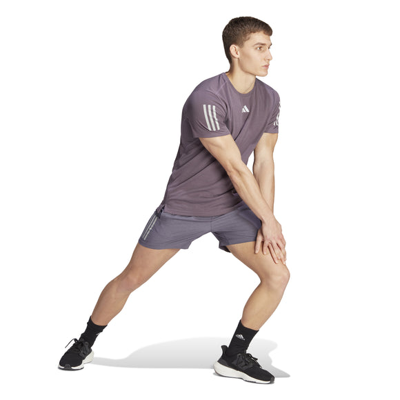 ADIDAS OTR HEATHER IM2480 T-SHIRT SHORT SLEEVE RUNNING (M)