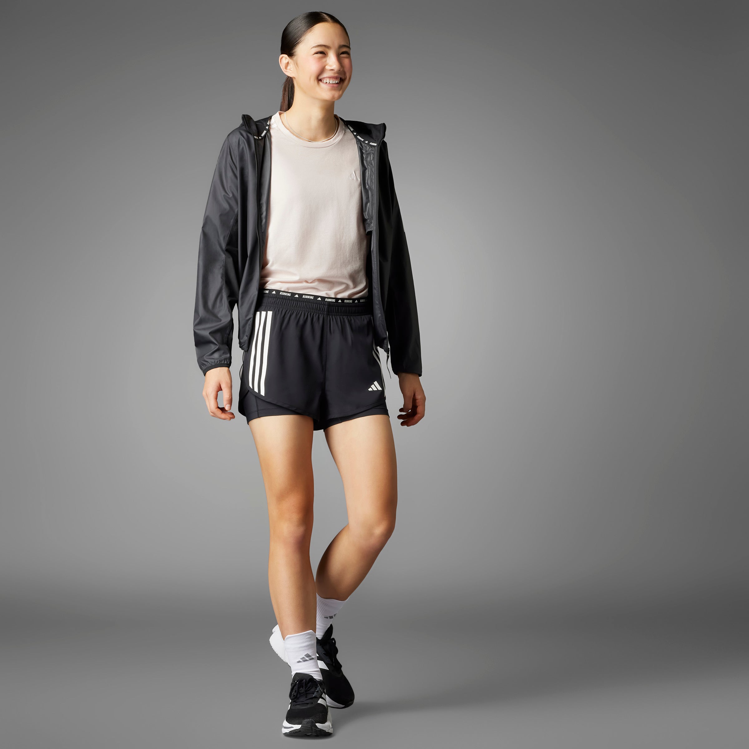 ADIDAS OTR E 3S 2in1 S IN1445 SHORT RUNNING (W)