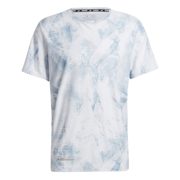 ADIDAS ULT AOP HR TEE IN4111 T-SHIRT SHORT SLEEVE RUNNING (M)