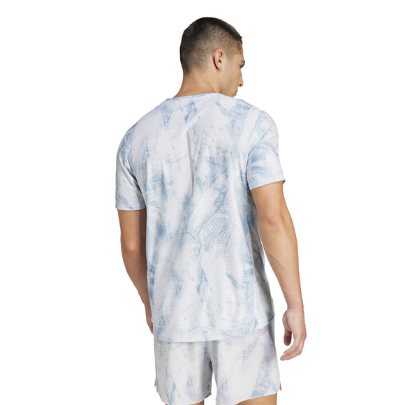 ADIDAS ULT AOP HR TEE IN4111 T-SHIRT SHORT SLEEVE RUNNING (M)