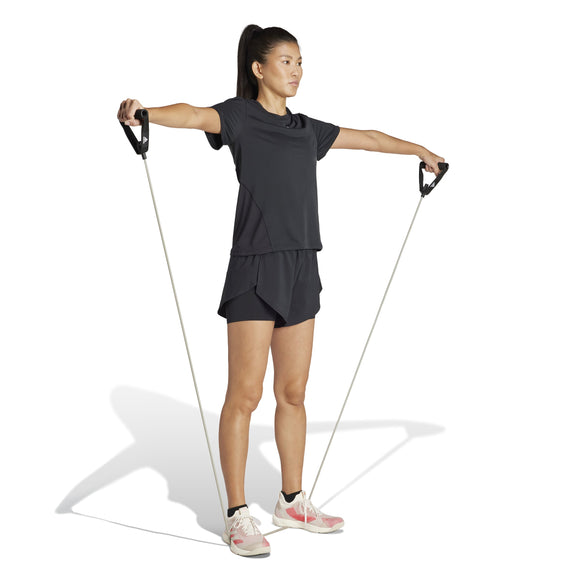 ADIDAS WTR D4T T IQ2654 TOP SHORT SLEEVE TRAINING (W)