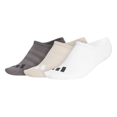 ADIDAS W NO SHOW 3 PK IQ2885 SOCKS ANKLE CASUAL (W)