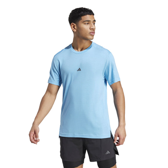 ADIDAS YOGA PRE TEE IR9482 T-SHIRT SHORT SLEEVE TRAINING (M)