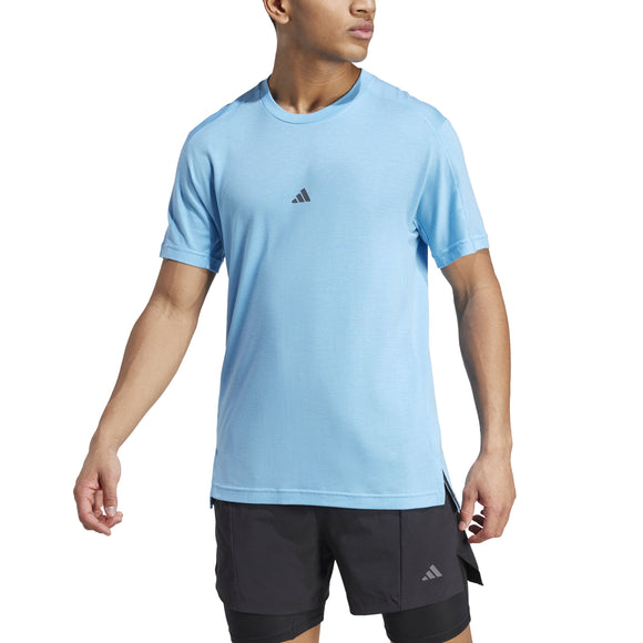 ADIDAS YOGA PRE TEE IR9482 T-SHIRT SHORT SLEEVE TRAINING (M)