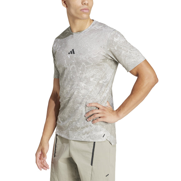 ADIDAS WO POW TEE IS3800 T-SHIRT SHORT SLEEVE TRAINING (M)