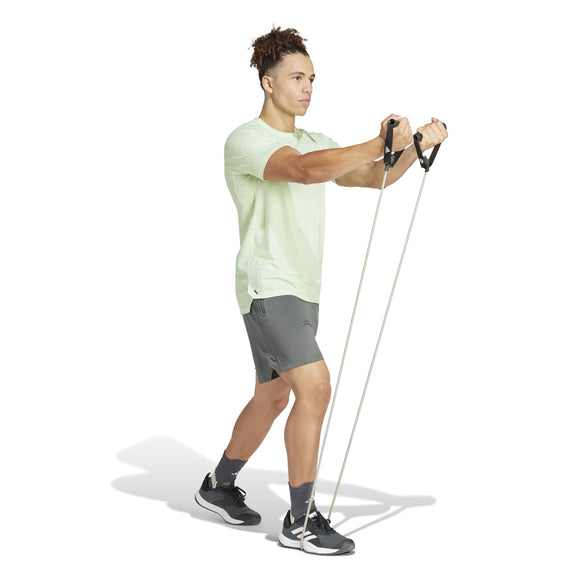ADIDAS WO POW TEE IS3801 T-SHIRT SHORT SLEEVE TRAINING (M)