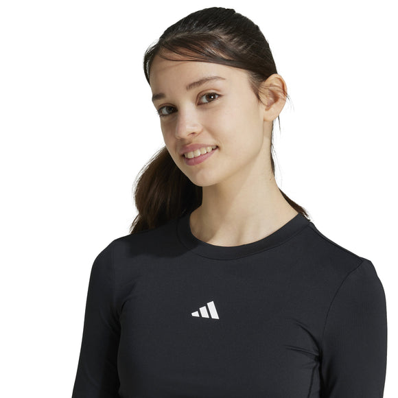 ADIDAS J TF LS TEE IV9544 COMPRESSION TOP LONG SLEEVE (YB)