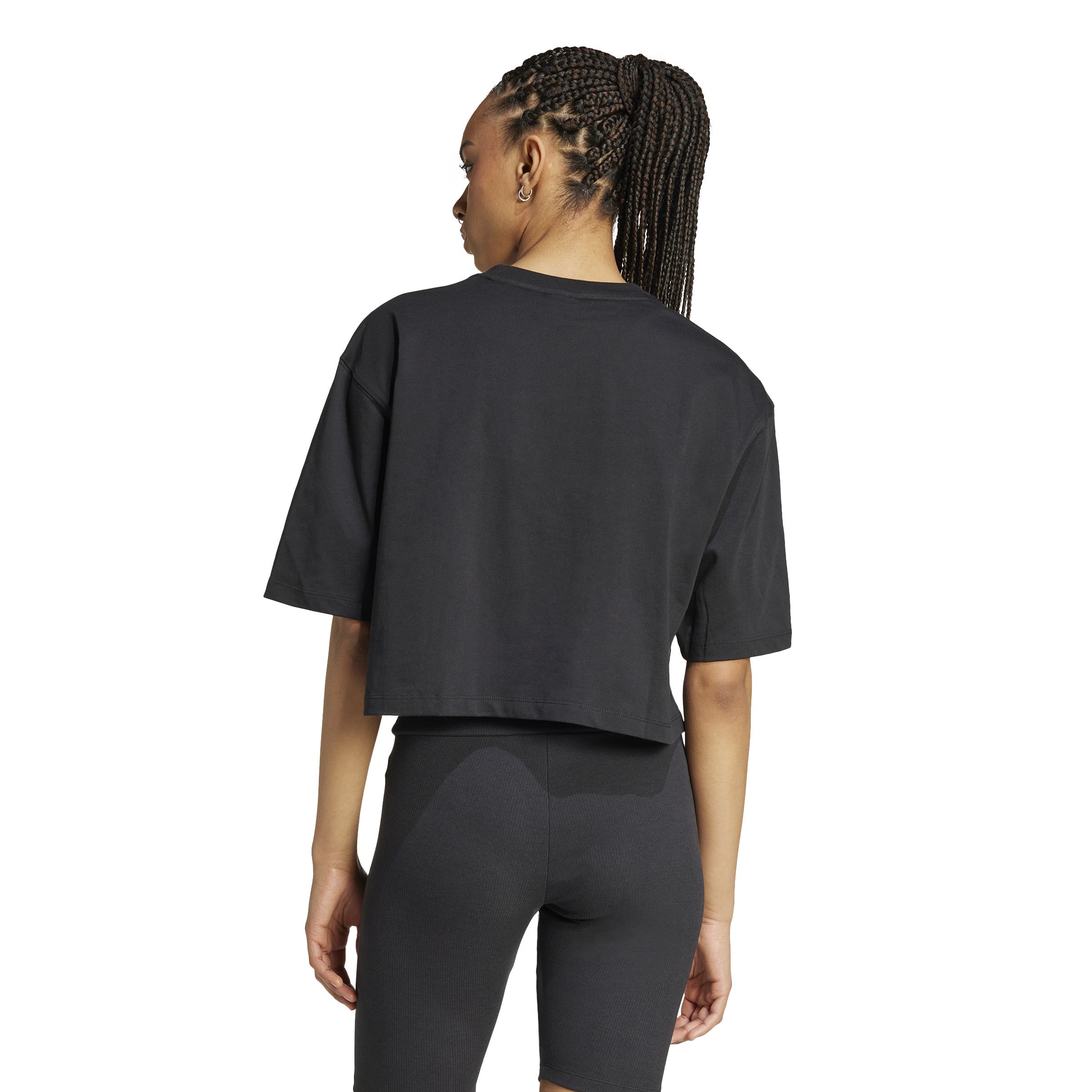 ADIDAS ESS CROP TEE IW5706 T-SHIRT SHORT SLEEVE (W)