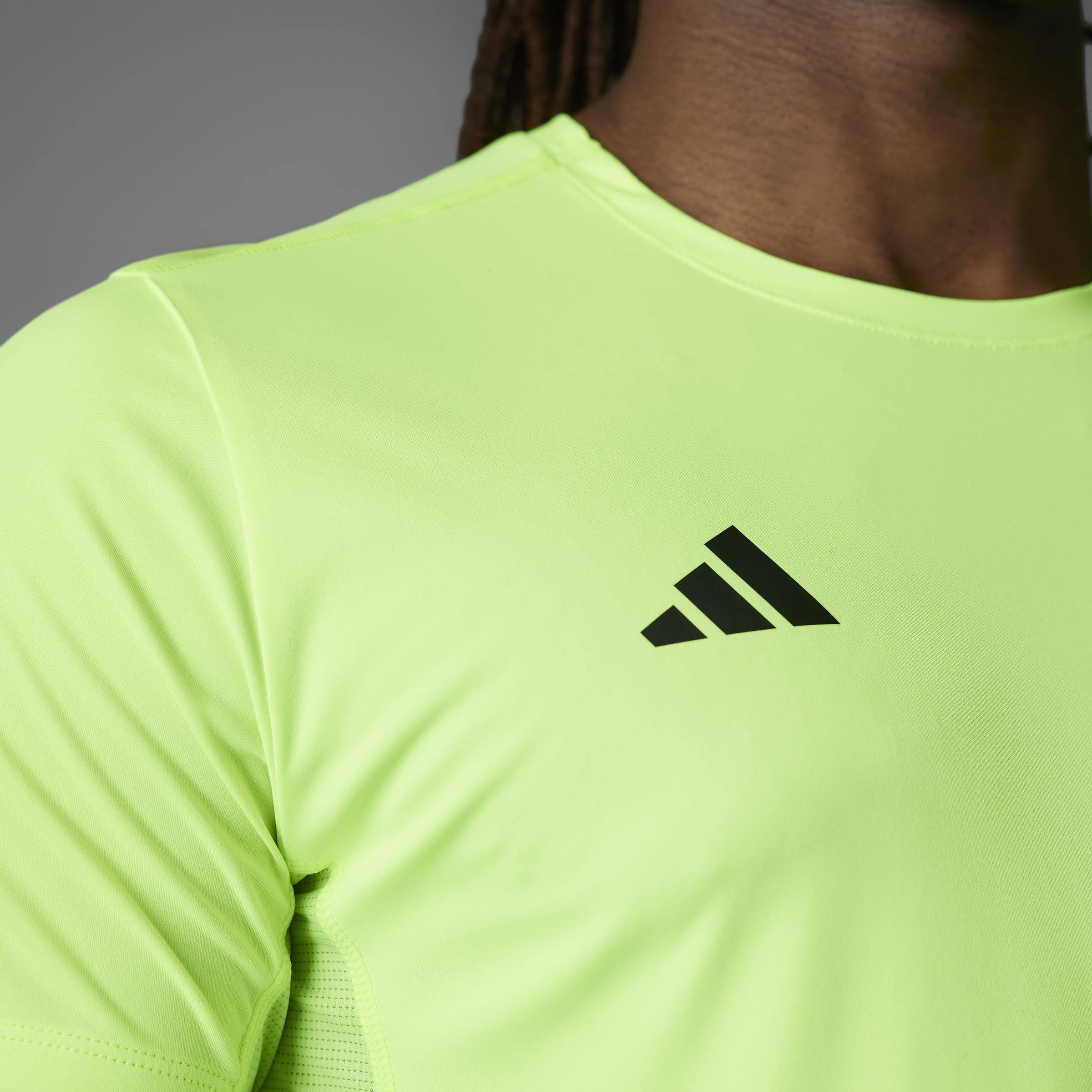 ADIDAS ADIZERO E TEE IX2841 T-SHIRT SHORT SLEEVE RUNNING (M)