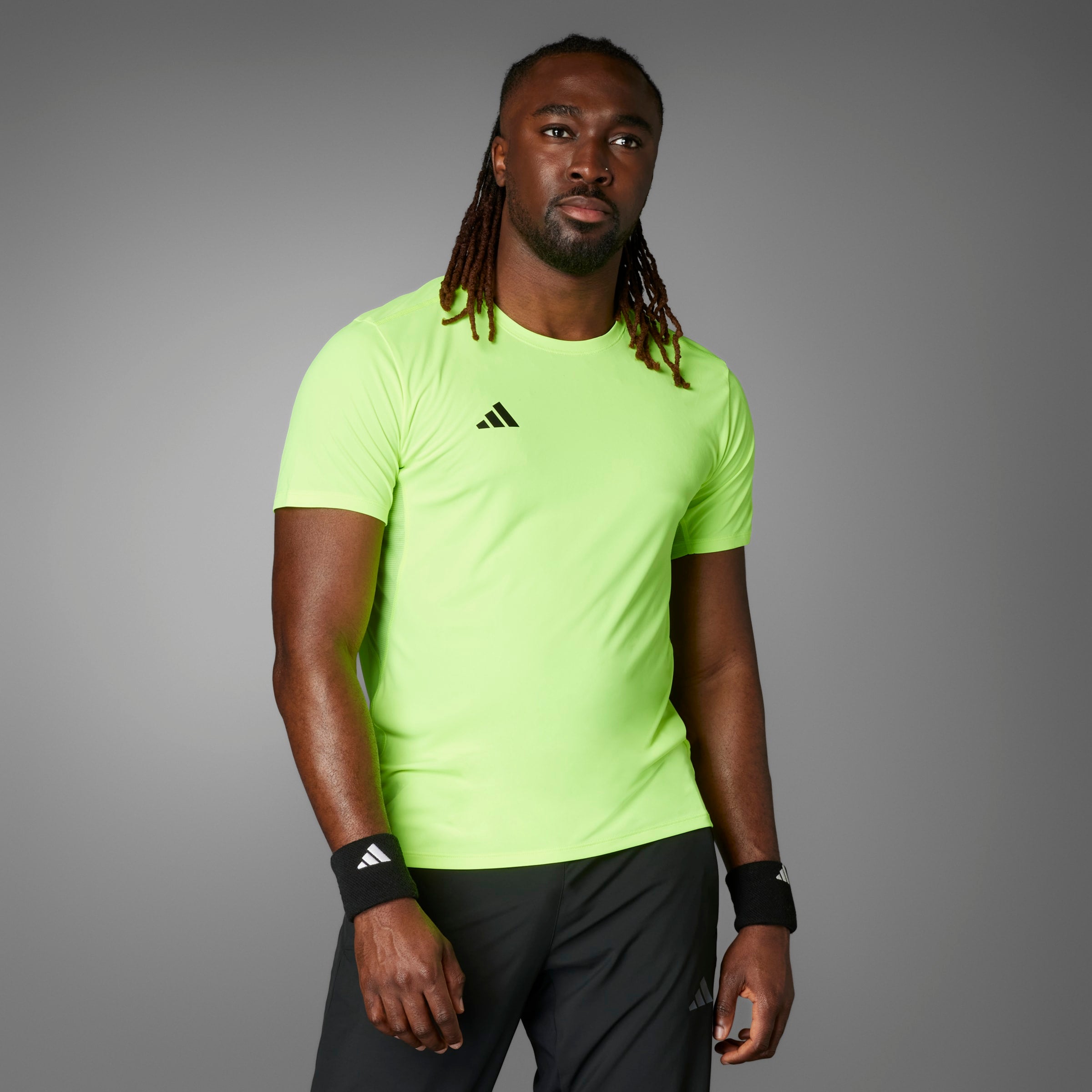 ADIDAS ADIZERO E TEE IX2841 T-SHIRT SHORT SLEEVE RUNNING (M)