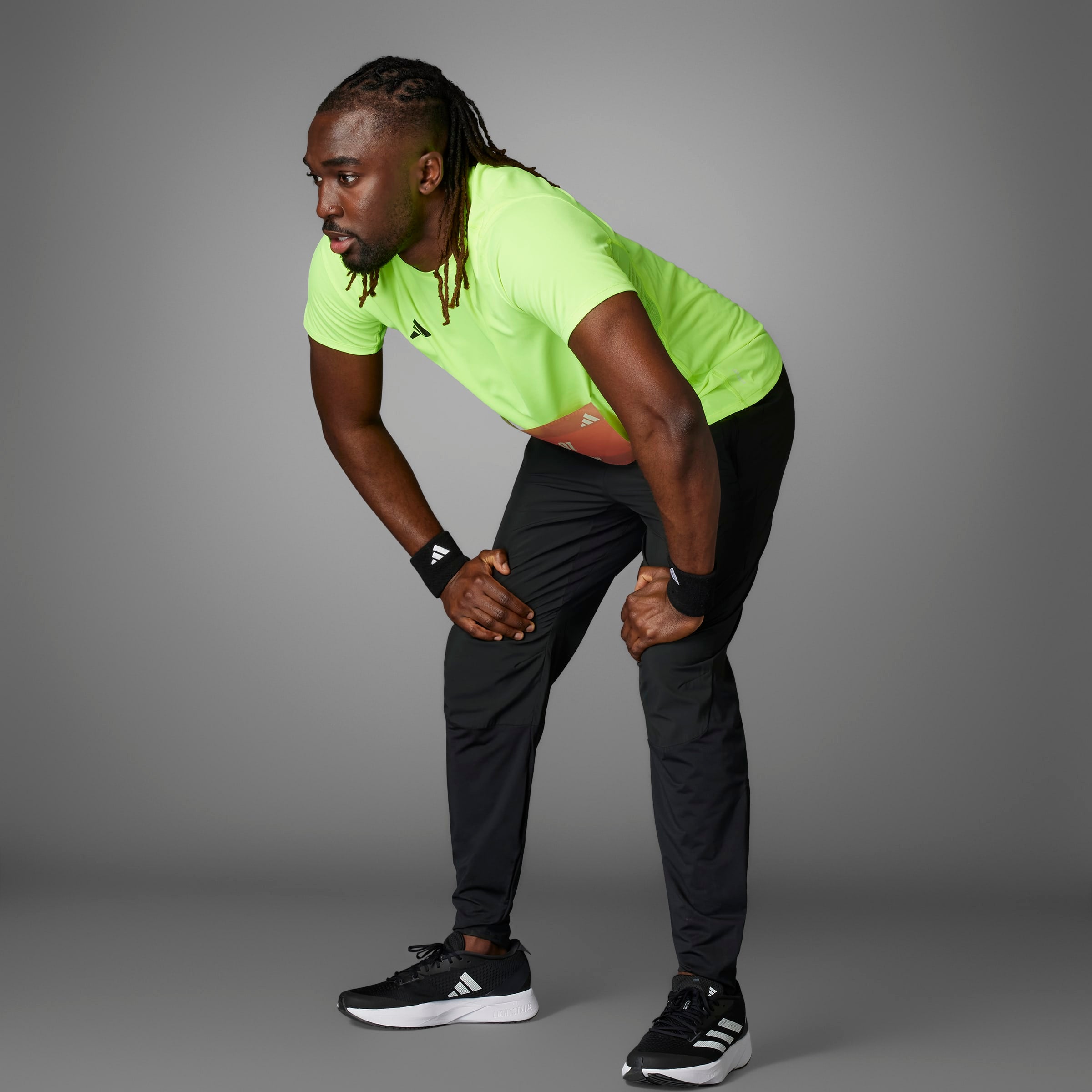 ADIDAS ADIZERO E TEE IX2841 T-SHIRT SHORT SLEEVE RUNNING (M)
