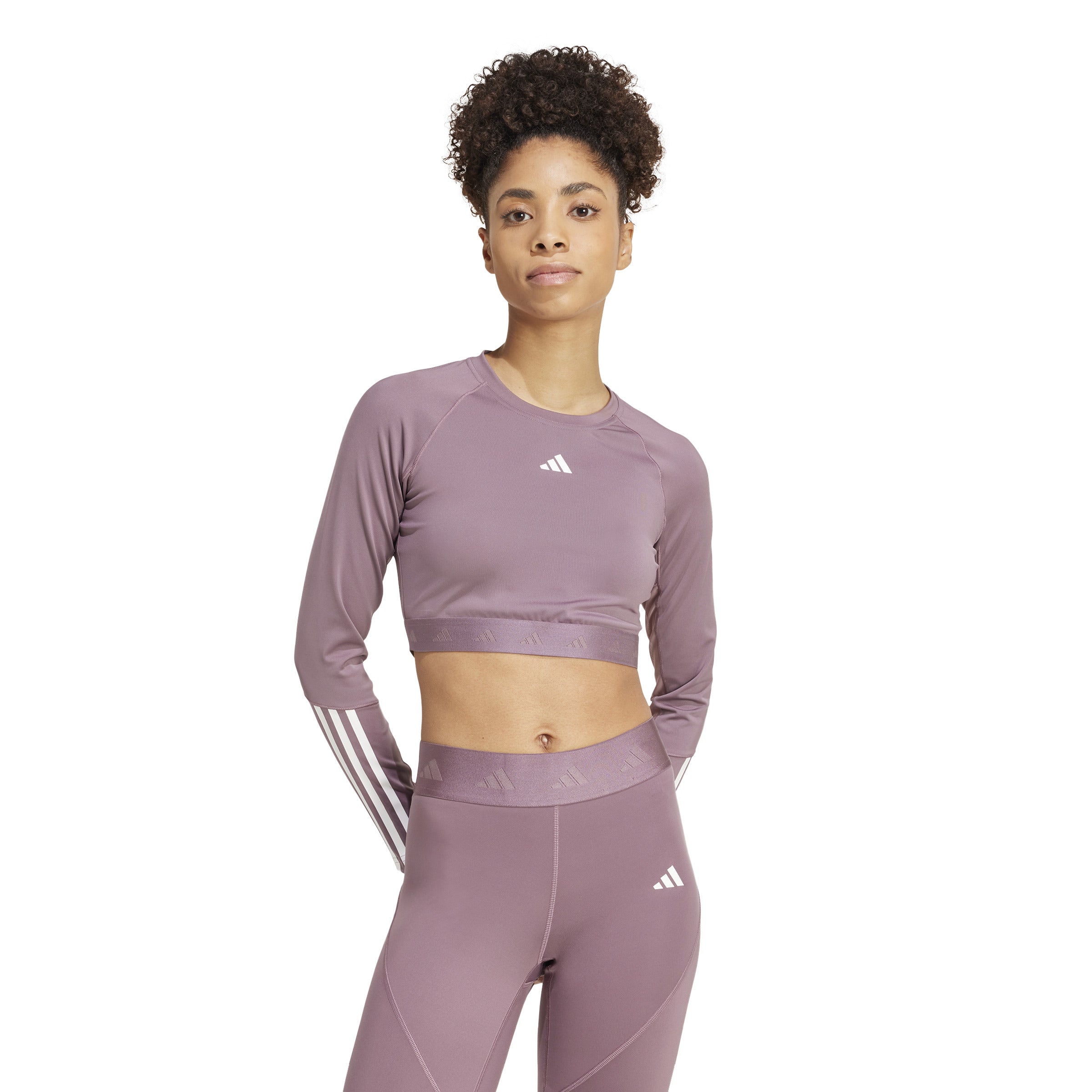 ADIDAS HYGLM CRO LS IX3244 TOP LONG SLEEVE TRAINING (W)