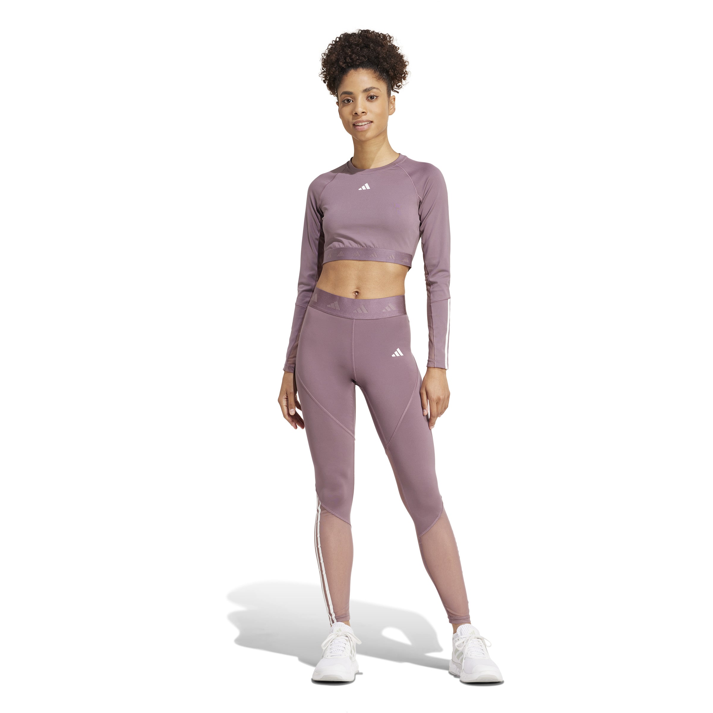 ADIDAS HYGLM CRO LS IX3244 TOP LONG SLEEVE TRAINING (W)