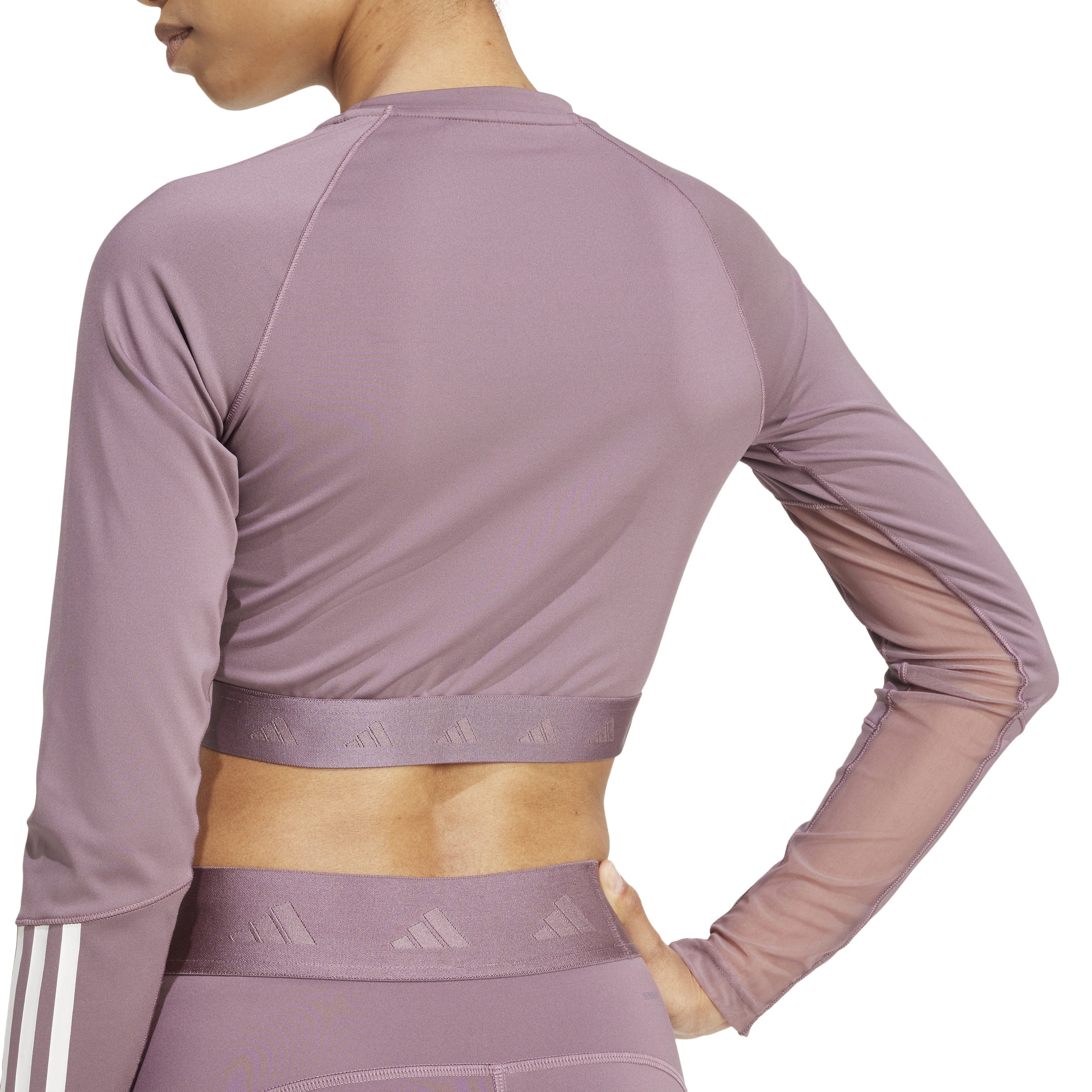 ADIDAS HYGLM CRO LS IX3244 TOP LONG SLEEVE TRAINING (W)