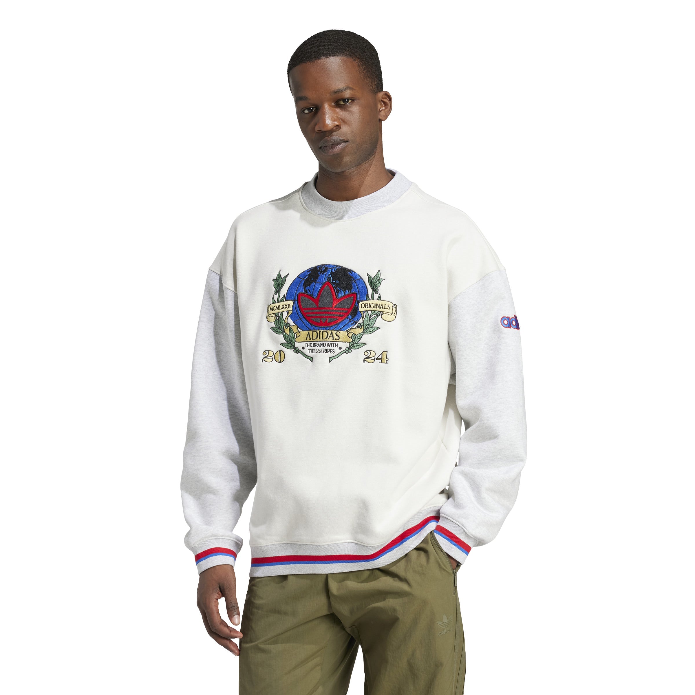 ADIDAS OLPC CREW IX6755 SWEATERS & CARDIGANS (M)