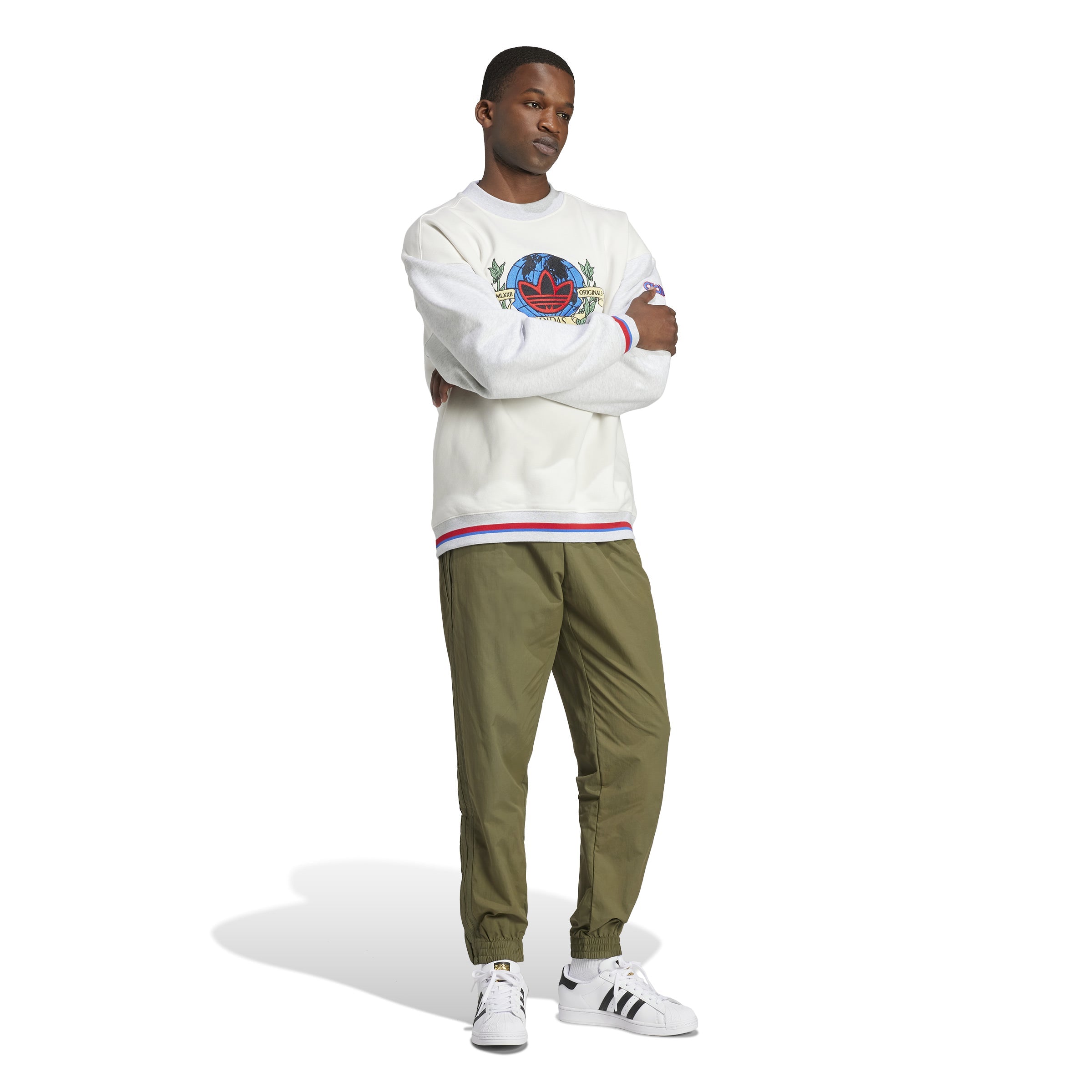 ADIDAS OLPC CREW IX6755 SWEATERS & CARDIGANS (M)