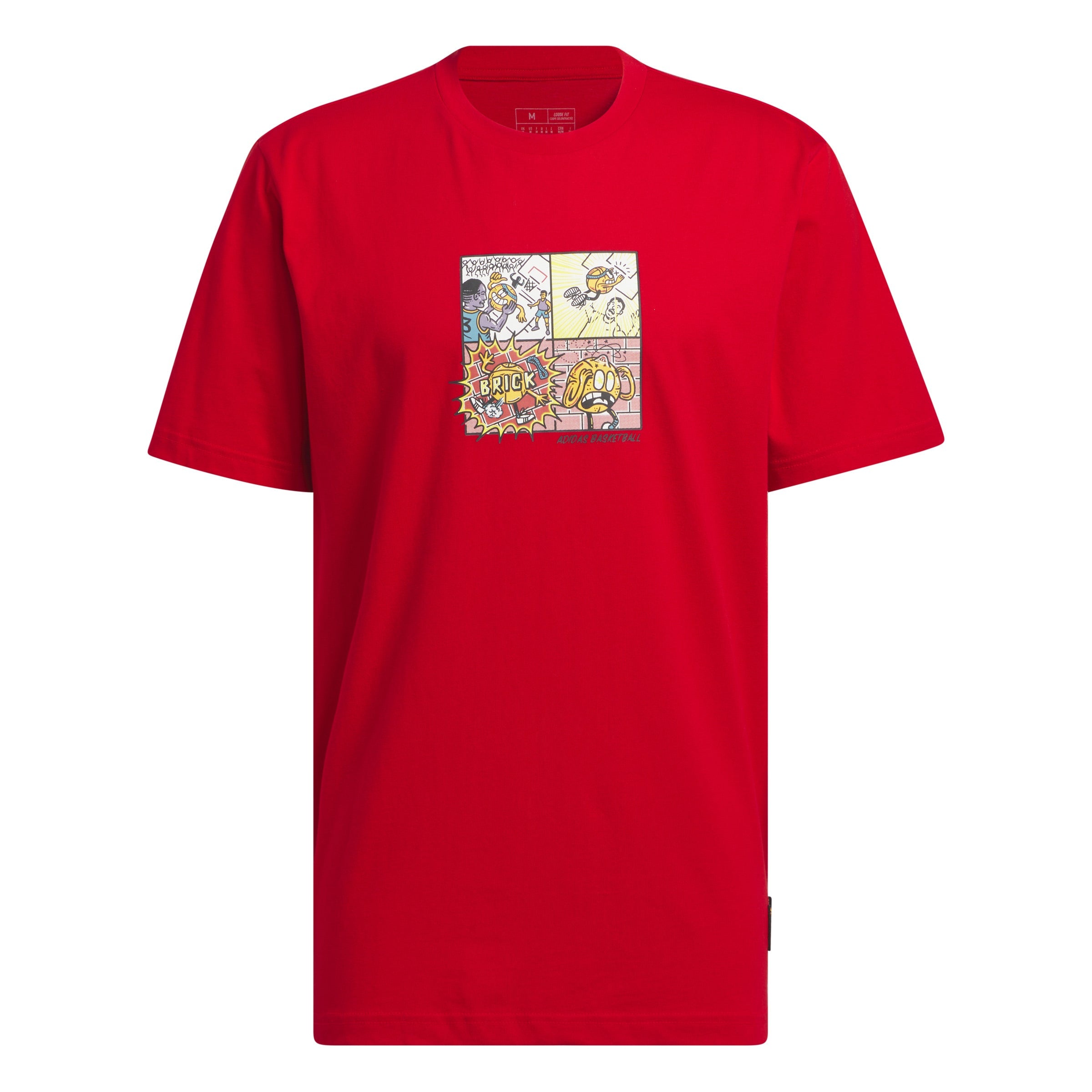 ADIDAS LIL S COMIC TEE IY1136 T-SHIRT SHORT SLEEVE (M)