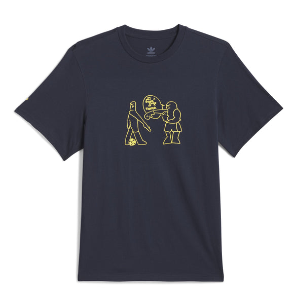 ADIDAS SHMOO G TEE 1 JC7652 T-SHIRT SHORT SLEEVE (M)