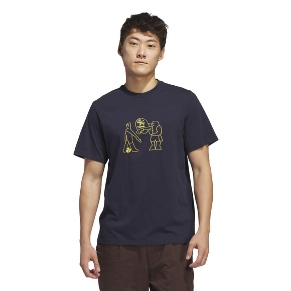 ADIDAS SHMOO G TEE 1 JC7652 T-SHIRT SHORT SLEEVE (M)