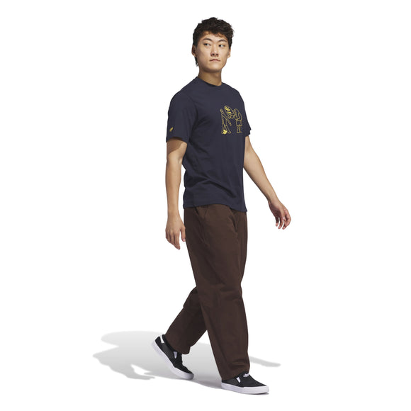 ADIDAS SHMOO G TEE 1 JC7652 T-SHIRT SHORT SLEEVE (M)