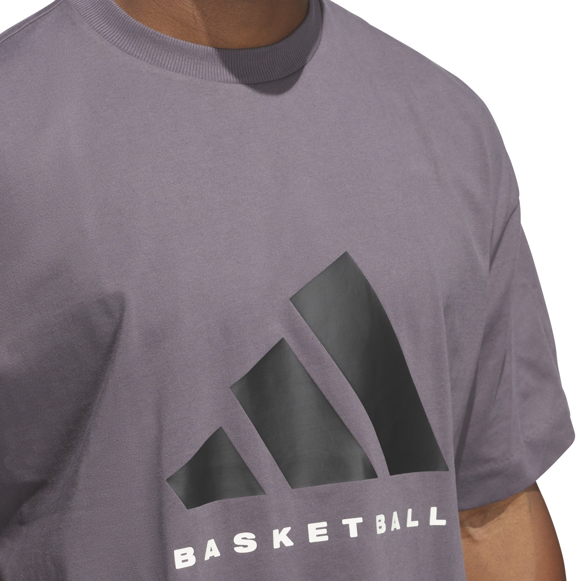 ★★Adairs★★ Basketball Tee Gray JC7834 ADIDAS ADI BB TEE JC7834 T-SHIRT SHORT SLEEVE (M) | Sonee Sports